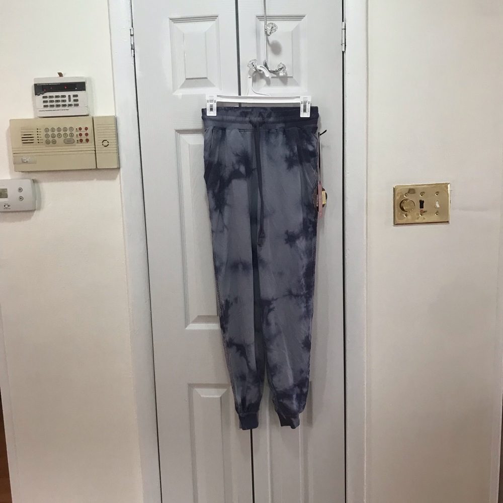 Knox Rose Blue Women’s Tie Dye Jogger Pants